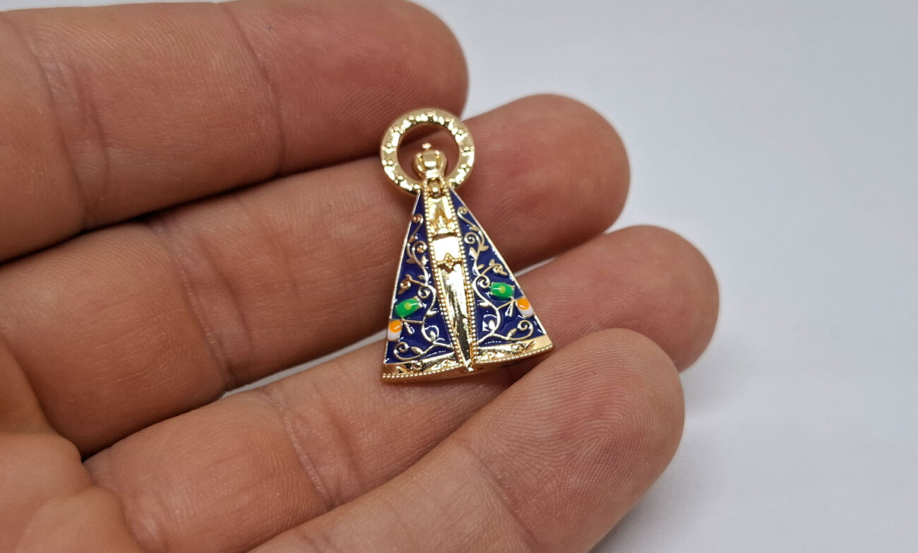 Pin, Boton, Broche - Nossa Senhora Aparecida - Colorido