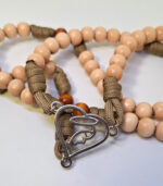 Terço em Paracord - Maria - Caqui Branco - Imagem 6