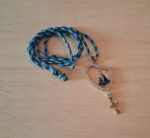 Cordão com pingente de Nossa senhora Aparecida - Terço