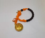Dezenas Pocket  Pulseira/Carro - São Bento Laranja/Ouro
