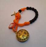 Dezenas Pocket  Pulseira/Carro - São Bento Laranja/Ouro - Imagem 4