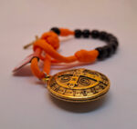 Dezenas Pocket  Pulseira/Carro - São Bento Laranja/Ouro - Imagem 3