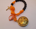 Dezenas Pocket  Pulseira/Carro - São Bento Laranja/Ouro - Imagem 2