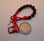 Dezenas Pocket  Pulseira/ Carro - São Bento Vermelho - Imagem 4